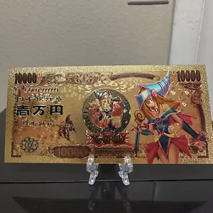 Billete coleccionable Yu-Gi-Oh (anime) chica maga oscura chapada en oro de 24k - Imagen 1 de 2