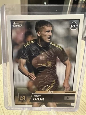 2023 Topps MLS #24 Stipe Biuk Rookie RC LAFC - Image 1 of 2