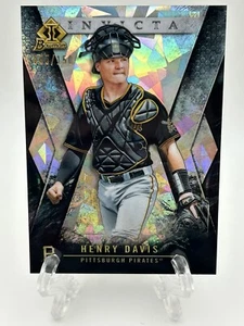2021 Bowman Chrome /150 Henry Davis Invicta Atomic Refractor #BI-1 Pirates - Picture 1 of 2