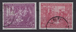 (WH23523) RDA/DDR - 1950, MI 248/49, USADO, CV 40€, VER ESCANEOS - Imagen 1 de 2
