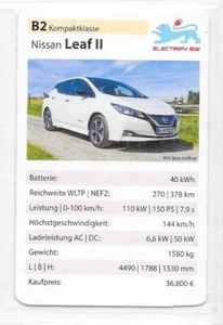 Carte N°B2 - Nissan Leaf II - Picture 1 of 2