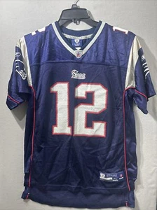 Camiseta deportiva vintage de los New England Patriots juvenil XL azul Reebok - Imagen 1 de 22