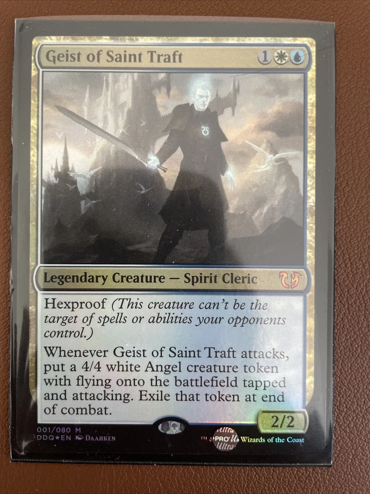 MTG Geist of Saint Traft Duel Decks: Blessed vs Cursed 001/080 Foil Mythic - Image 1 of 1