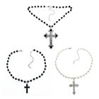 Imitation Pearls Chain Necklace Jewelry Accessories Goth Pendant Necklaces