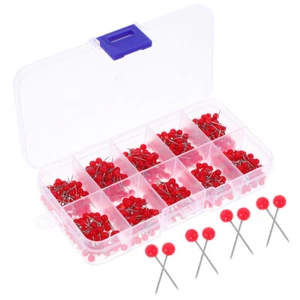 600 Pcs Map Pin Drawing Pins for Walls Office File Clothes Travel - Picture 1 of 12