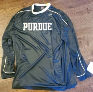 ULTRA RARE 90'S NIKE PURDUE BOILERMAKERS BASKETBALL WARMUP SHIRT HERREN SIZE XL - Bild 1 von 4