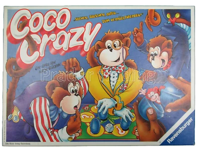 Coco Crazy erste Ausgabe 1992  Ravensburger in akzeptablen Zustand - komplett - Bild 1 von 4
