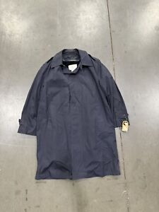 US Air Force All Weather Trench Coat/ 40s /Removable Sherpa Liner / Blue AF 1600