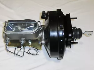 1967-69 Ford Mustang Power Brake Booster w/ Master Cylinder & Bottom Mount Valve - Picture 1 of 8