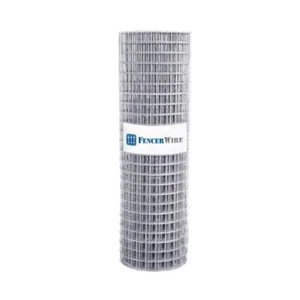Fencer Wire Welded Fence W/ Mesh Galvanized 2" x 2" 4' x 100' 15-Gauge Metallic - Picture 1 of 3