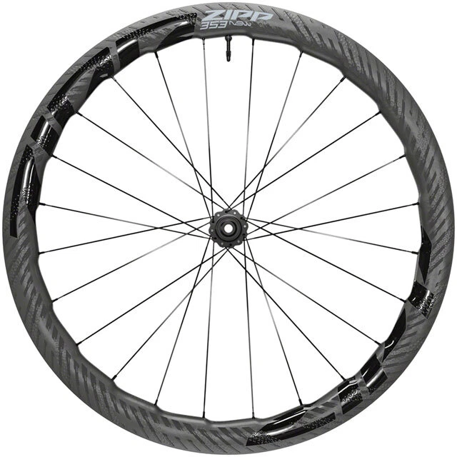 Zipp 353 NSW Front Wheel - 700, 12 x 100mm, Center-Lock, Tubeless, Carbon, A1 - Image 1 of 1