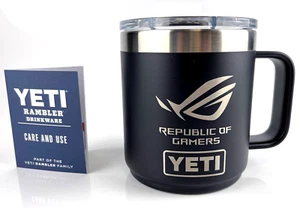 ASUS ROG x YETI Rambler 10oz Mug - New - Picture 1 of 4