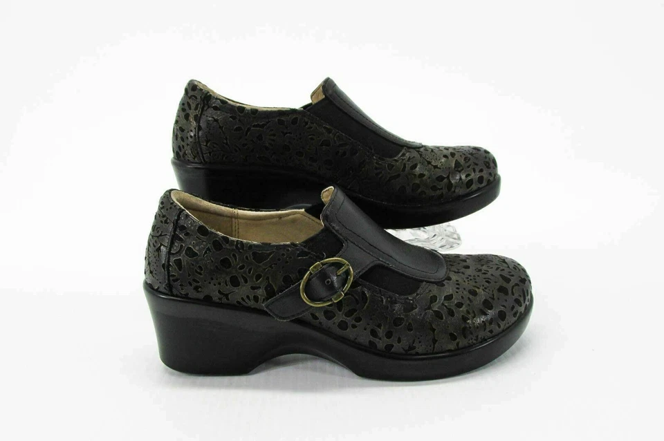 Zapatos Alegria Mujer Enyah Treasure Talla 6.5 EUR 37 Carrera Cuña Usados qp Foto 1 de 4