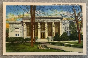 Vereinigte Staaten Post Bedford Pennsylvania PA Vintage Postkarte - Bild 1 von 2