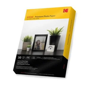 Kodak 6x4 " Photo Paper- A6 Gloss Paper For Inkjet Home Printing 4x6 - 240gsm S - Afbeelding 1 van 4