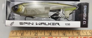 NEW 13 Fishing Spin Walker 108 Floating Lucky Charm L-4-1/4" WT-2/3oz - Picture 1 of 5
