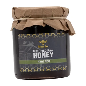 HONEY 100% PURE RAW SPANISH MOUNTAIN AVOCADO 300g NATURAL UNPASTEURISED - Picture 1 of 4