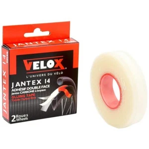 Velox Carbon Schlauch Felgenband doppelseitig Hochtemperatur, transparent, 18 mm - Bild 1 von 3