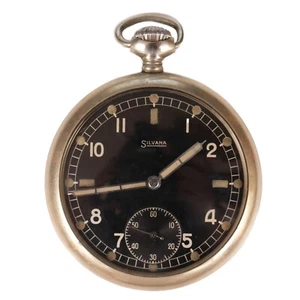 Reloj Bolsillo Militar SILVANA DH Vintage - Imagen 1 de 12