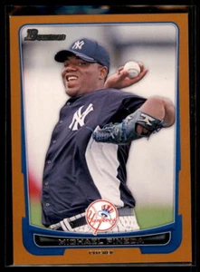 2012 Bowman Orange Michael Pineda #124 New York Yankees 214/250 - Picture 1 of 2