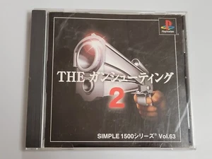 SIMPLE 1500 Vol. 63 The Gun Shooting 2 (2001) Pre-Owned Japan Playstation PS1 - Picture 1 of 6