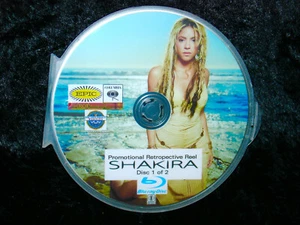 SHAKIRA Promo Retrospective Reel 43 Music Video Collection 2 BLU-RAY DVD Set - Picture 1 of 9