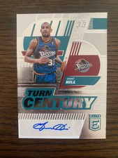 2022-23 Donruss Elite Grant Hill Turn Of The Century Auto #TCS-GRH