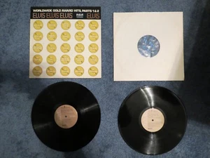 ELVIS ELVIS ELVIS WORLDWIDE GOLD AWARD HITS - PARTS 1 & 2 - 1974 - - Picture 1 of 6