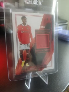 2022-23 Panini Impeccable Premier League Impeccable Materials Anthony Elanga /20 - Picture 1 of 2
