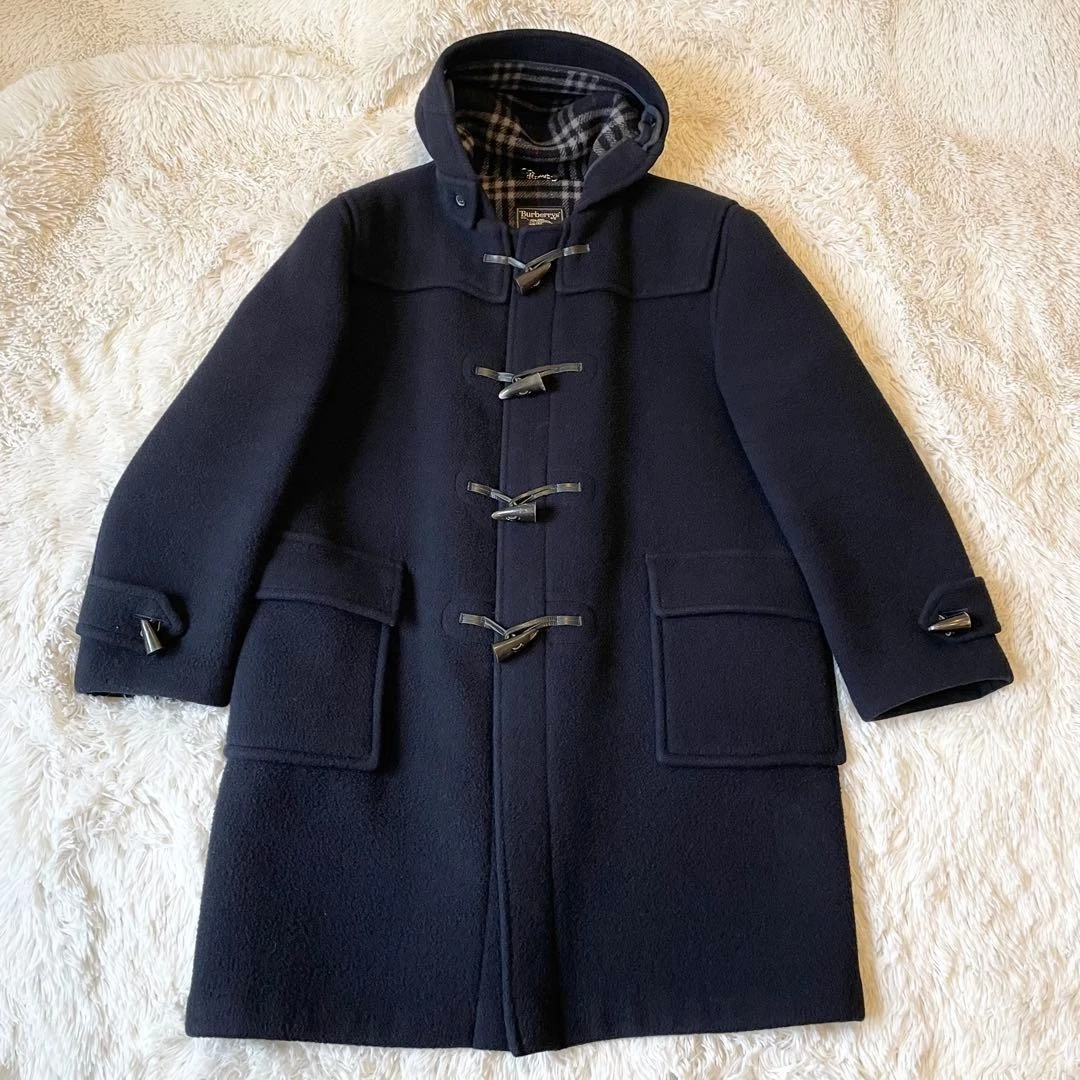 Burberry Wool Duffle Coat In Men's Coats & Jackets for sale - eBay