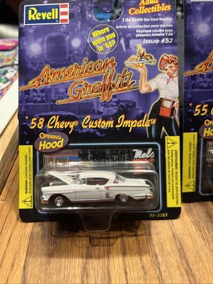 Chevy Impala Revell American Graffiti '58 на заказ. Открывающийся капюшон.  Выпуск #52 1:64 - Изображение 1 из 4