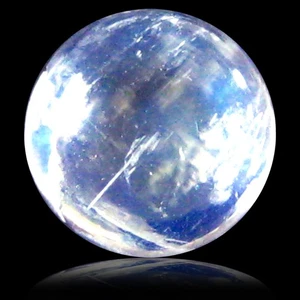 1.42 ct AAA Fair Round Cabochon Shape (7 x 7 mm) Rainbow Blue Moonstone Gemstone - Picture 1 of 1