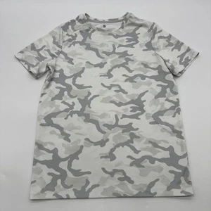 All In Motion Athletic T-Shirt Youth Boys L 14 Y Camuflaje Gray & White..#29387 - Picture 1 of 7