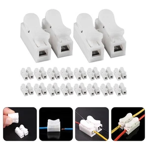 25PCS Wire Connectors Push-in Connection Terminal Electrical Quick Connectors - Bild 1 von 12