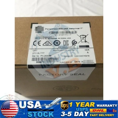 2711R-T7T PANELVIEW 800 7-INCH HMI TERMINAL 2711R-T7T 1pcs - Image 1 of 4