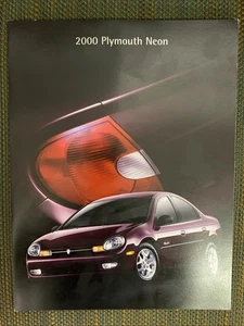 2000 Plymouth Neon Dealership Salesman Brochure - Bild 1 von 1