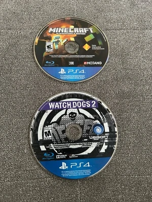 Minecraft: PlayStation 4 Edition &  Watch Dogs 2 (PS4) - Image 1 of 2