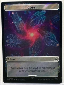 Copy // Clue (0054) Double-Sided Token (Surge Foil), Magic MTG, Doctor Who - Picture 1 of 2