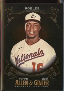 Victor Robles - 2021 Topps Allen & Ginter X #180 Washington Nationals - Picture 1 of 2