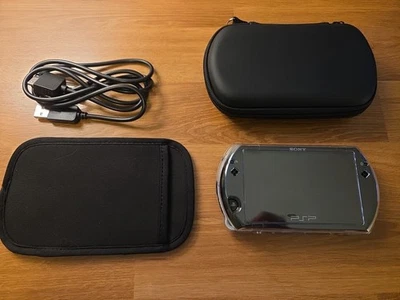 PlayStation GO Portable Black PSP-N1000 Handheld Console Tested  - Image 1 of 4