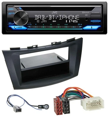 JVC Bluetooth MP3 USB DAB CD Autoradio für Suzuki Swift (FZ/NZ, ab 2010) - Bild 1 von 4