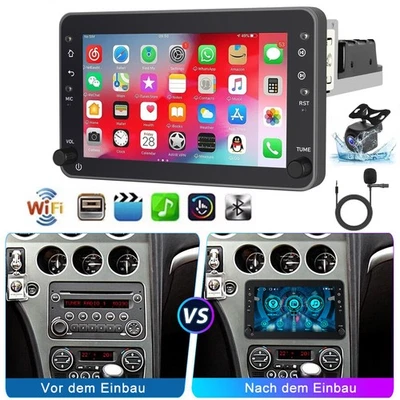 Autoradio Für Alfa Romeo 159 Sportwagon Brera Spider 939 Carplay Android GPS KAM - Bild 1 von 4