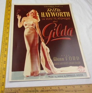 Rita Hayworth GILDA oversized photo 11x14" on Kodak paper 1980's ? - Picture 1 of 2