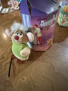 Vintage Disney Cinderella GUS Maus McDonalds Plüsch Weihnachtsschmuck 1987 - Bild 1 von 13