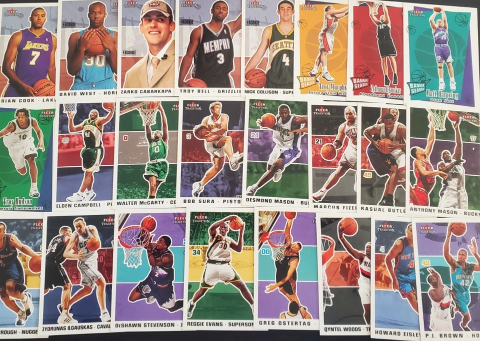 2003-04 FLEER TRADITION BASKETBALL YOU PICK SEE SCANS OF EVERY CARD STARS & RC,S - Image 1 of 1