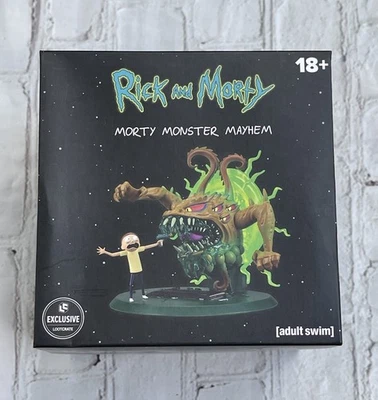 Rick and Morty Monster Mayhem Figura Botín Caja Exclusiva Adulto Natación Coleccionable Foto 1 de 2