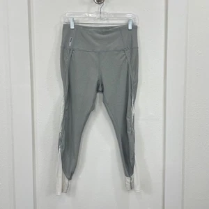 RBX Reebok Leggings Women’s Large Grey Exercise Athletic - Picture 1 of 7