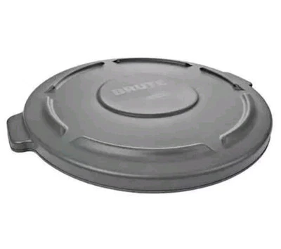 Rubbermaid Commercial Brute Replacement Lid Box Of 4 Gray - Image 1 of 2