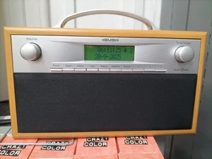 BUSH 255/8880 DAB RADIO CLOCK FM PLAYER ALARM PORTABLE USED, WORKING, - Picture 1 of 11