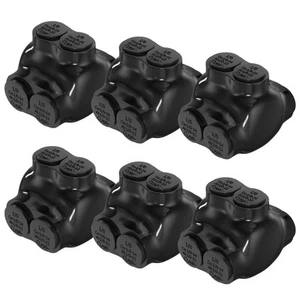 2 Port Insulated Multi Tap Connector 1/0-14 AWG Splice Electrical Power Conne... - Picture 1 of 6